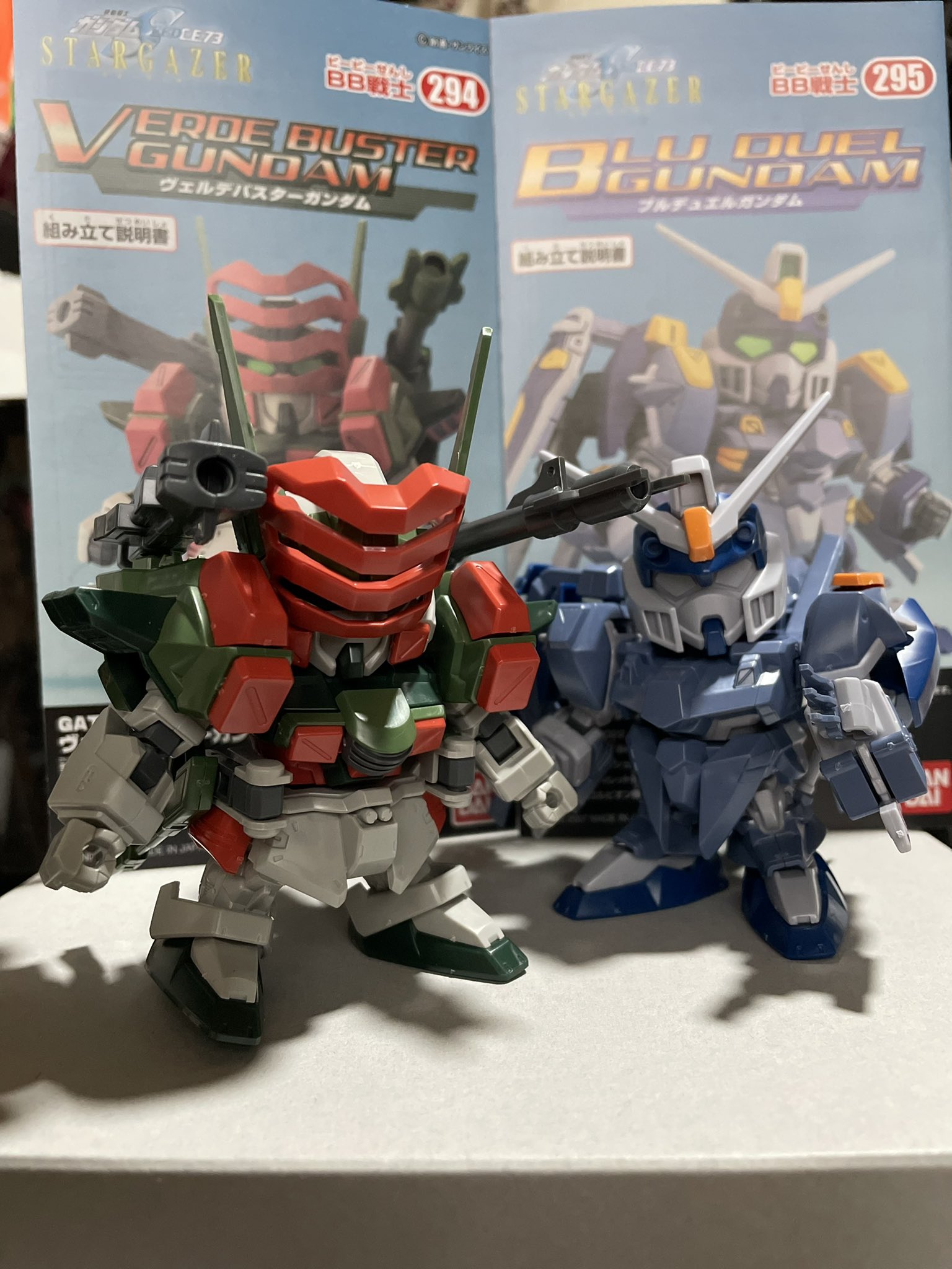 Kmartworks 仮組み終了 やばい 超カッコいい ガンプラ Sdガンダム 戦士 ヴェルデバスターガンダム ブルデュエルガンダム ガンダムseed T Co Tfq4cgmsh8 Twitter