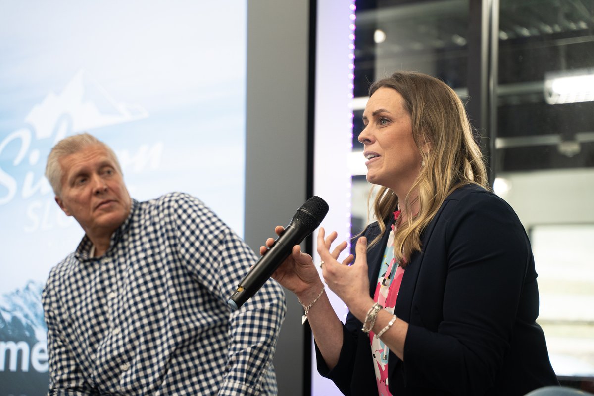 Monumetric's tweet photo. Silicon Slopes was a success! Thank you to all those who made it out to our headquarters. 
A key take away that stood out to us was you can't go through your career burning the candle at both ends, just like you can't expect greatness from passively doing the bare minimum. https://t.co/0A1rT6Bsbw