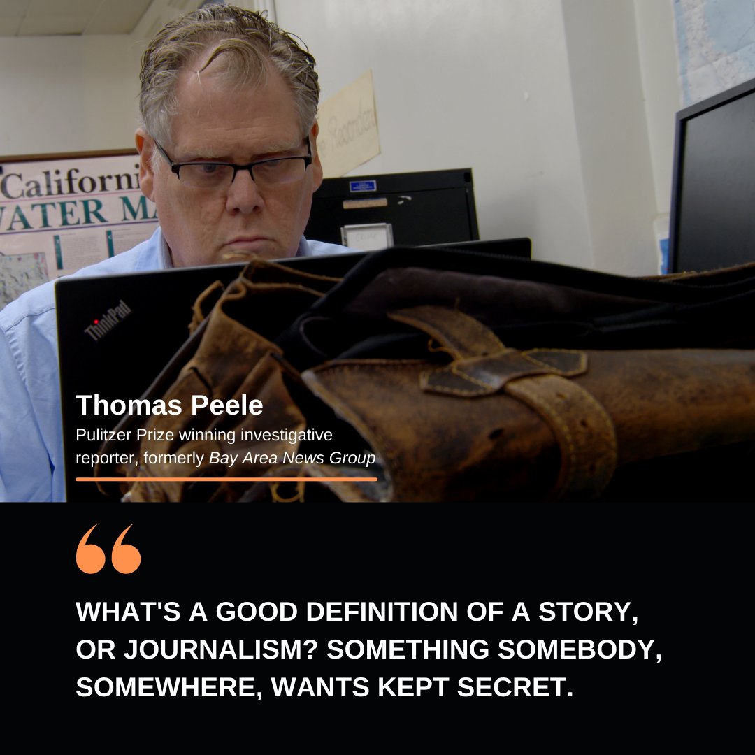What's a good definition of journalism? From @thomas_peele and Stripped for Parts, now on Kickstarter. kck.st/3itvjC5