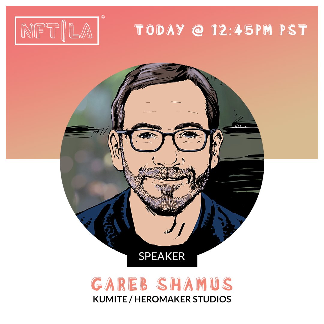 Our Founder, <a href="/gareb/">Gareb Shamus</a>, will be speaking at @nftlalive today. Make sure you tune in to our Instagram and Twitter for the LIVE STREAMING of his panel, you won't want to miss it! 👀

#NFTCommunity #NFTLA #NFT
