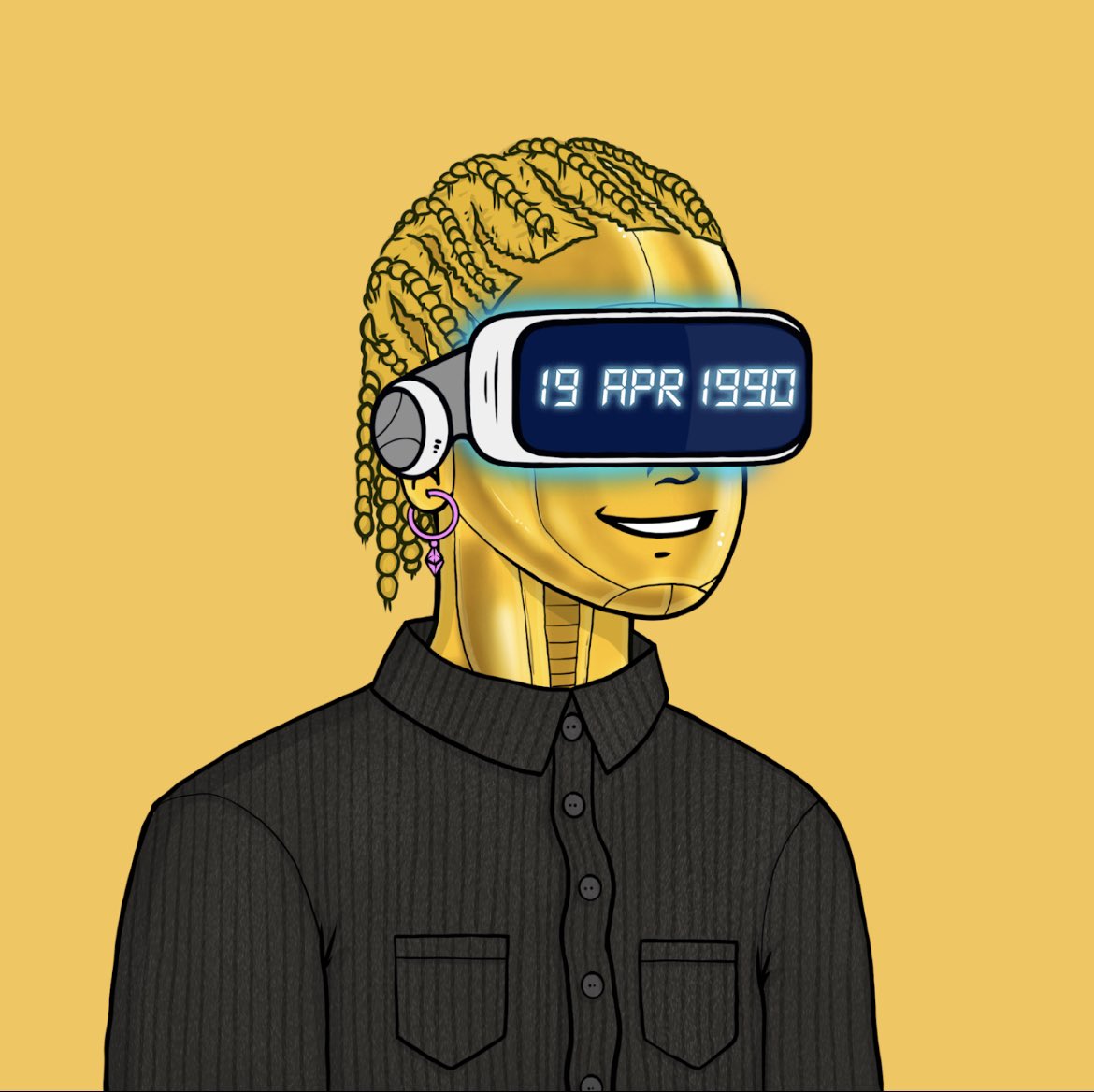 SOLD 🏷
-
#108 19 APR 1990

#RetroVerse #NFT #Ethereum #Blockchain #ETH #NFTs #Art #CryptoArt #DigitalAsset #90s