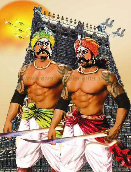 Periya Marudhu and Chinna Marudhu were experts in guerrilla warfare techniques. They invented the va...