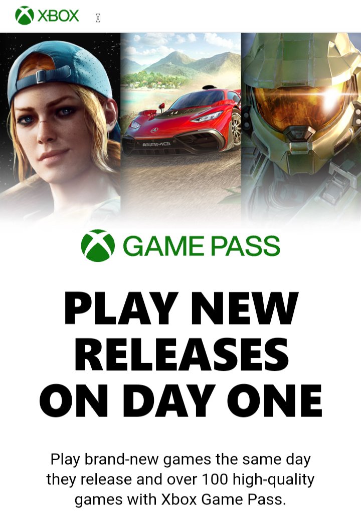 XboxInfinite117's tweet photo. No mention of Day One releases 🤦‍♂️ https://t.co/qWKxPP5h5Q