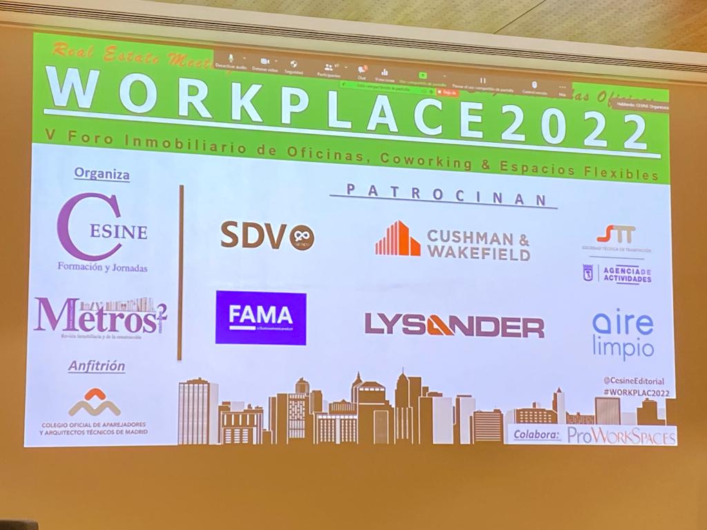 ACW_asociacion's tweet photo. 🧐Nuestro presidente @ESalsamendi representando a #Proworkspaces en el #VFORO INMOBILIARIO de #OFICINAS #COWORKING &amp; #FLEXOFFICE
🗣🗯La oferta del sector flex office está dando respuesta a la demanda de muchas corporaciones para incorporar modelos híbridos. https://t.co/yecy0Izuks