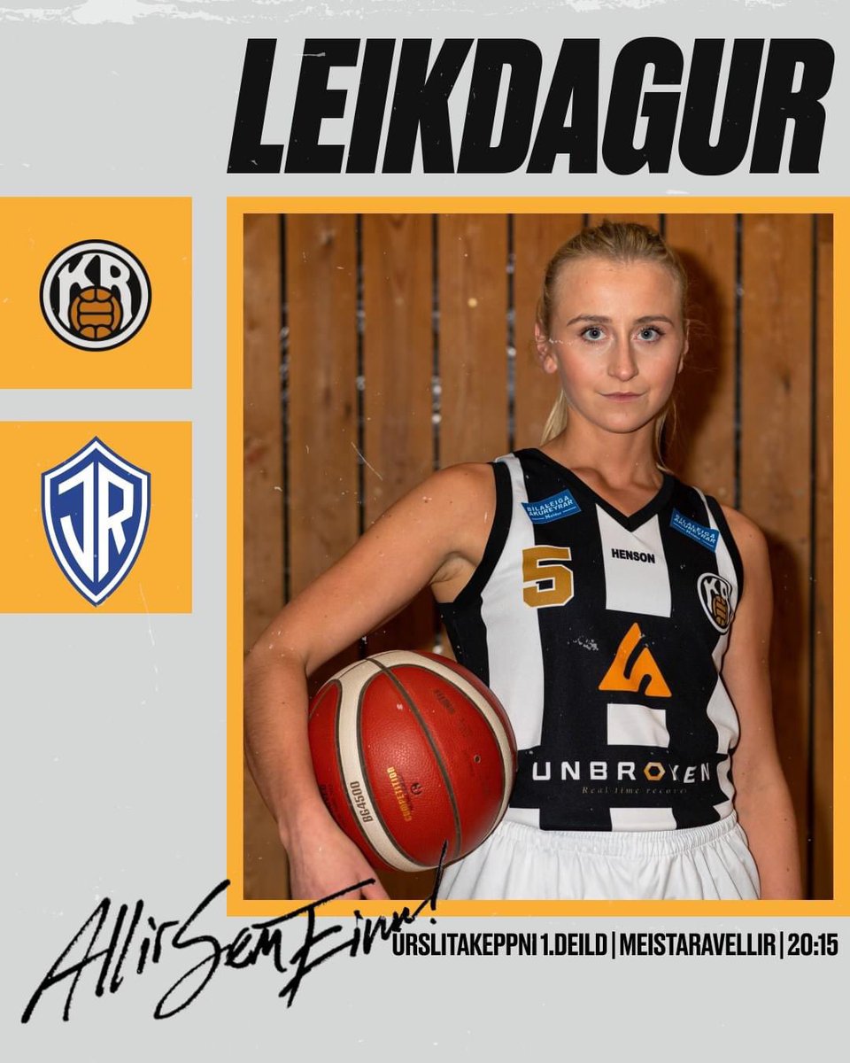 Leikdagur á Meistaravöllum! Skyldumæting! Leikurinn hefst 20:15🏀        #öllsemeitt #karfan