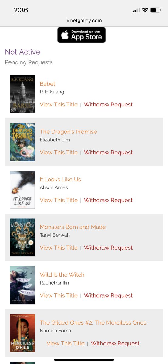 bychloemaron's tweet photo. ABSOLUTELY MAJOR NEWS EVERYONE: WE CAN NOW WITHDRAW REQUESTS ON NETGALLEY!!!!!! https://t.co/cRuu360JAj