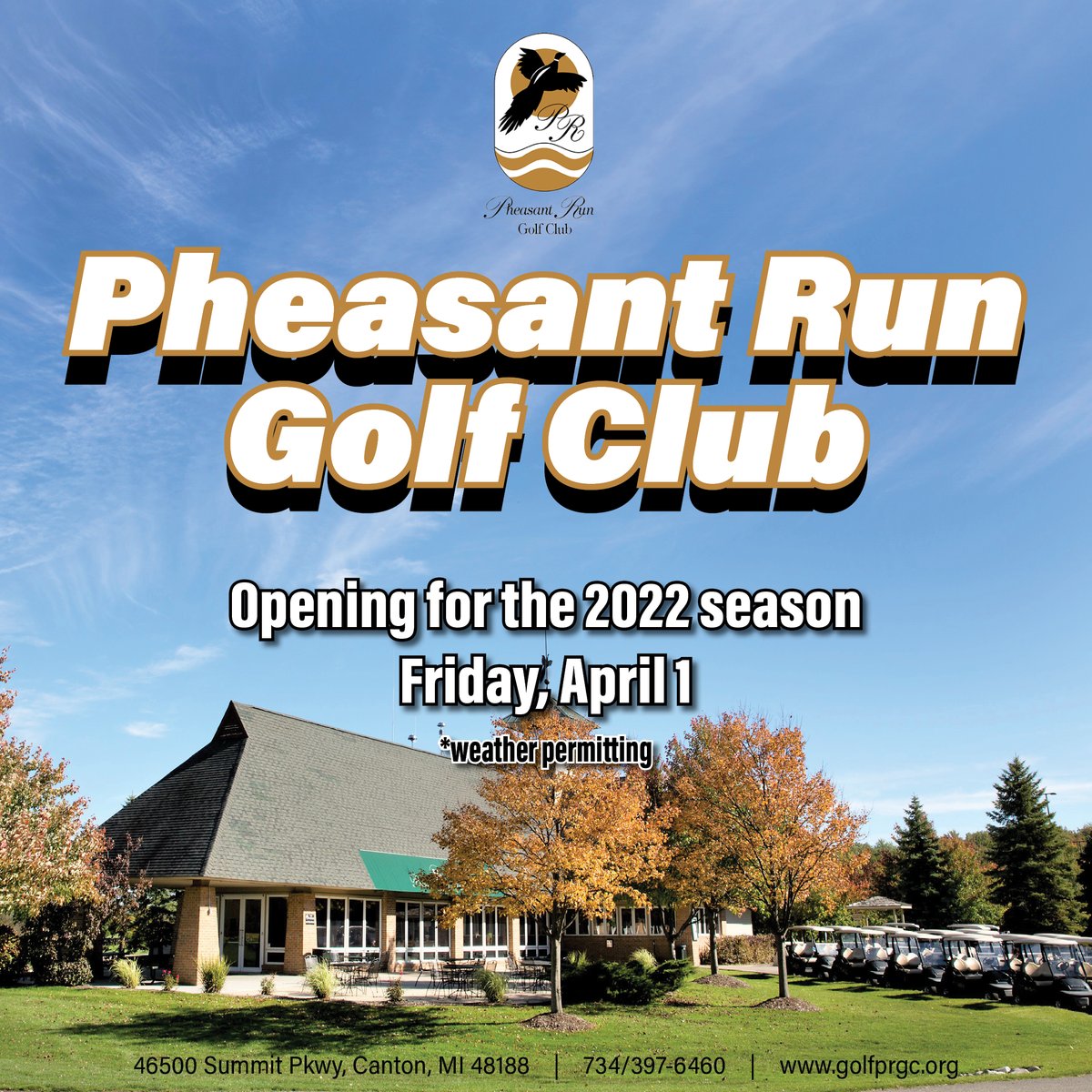 Pheasant Run G.C. tweet media