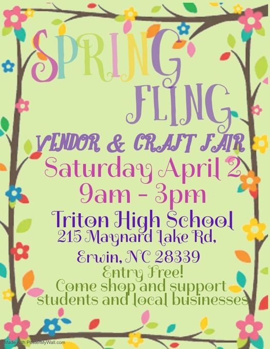 DunnTourism1's tweet photo. Spring is in the air! With a weekend full of events and pop ups. There is plenty of reasons to get out and push back that spring cleaning one more weekend! 😅 https://t.co/vrnOCk7vUs