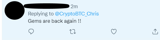 CryptoBTC_Chris's tweet photo. #GemSeason #HopeYourReady! https://t.co/b2mcfez7Ot