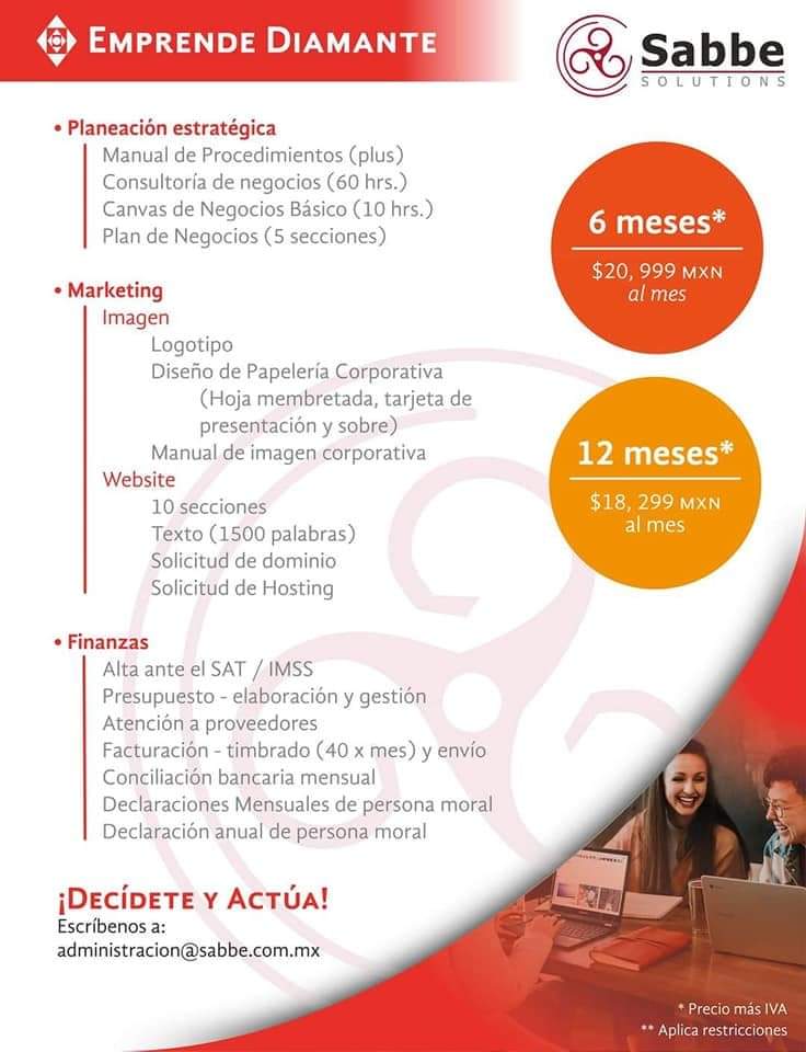 SolutionsSabbe's tweet image. ¿Quieres emprender? En Sabbe Solutions te ayudamos a arrancar. ¡Conócenos! #emprendimiento #solucionesinteligentes #solucioneseficientes #sabbesolutions #sabbeemprendimiento #metasysueñosporcumplir