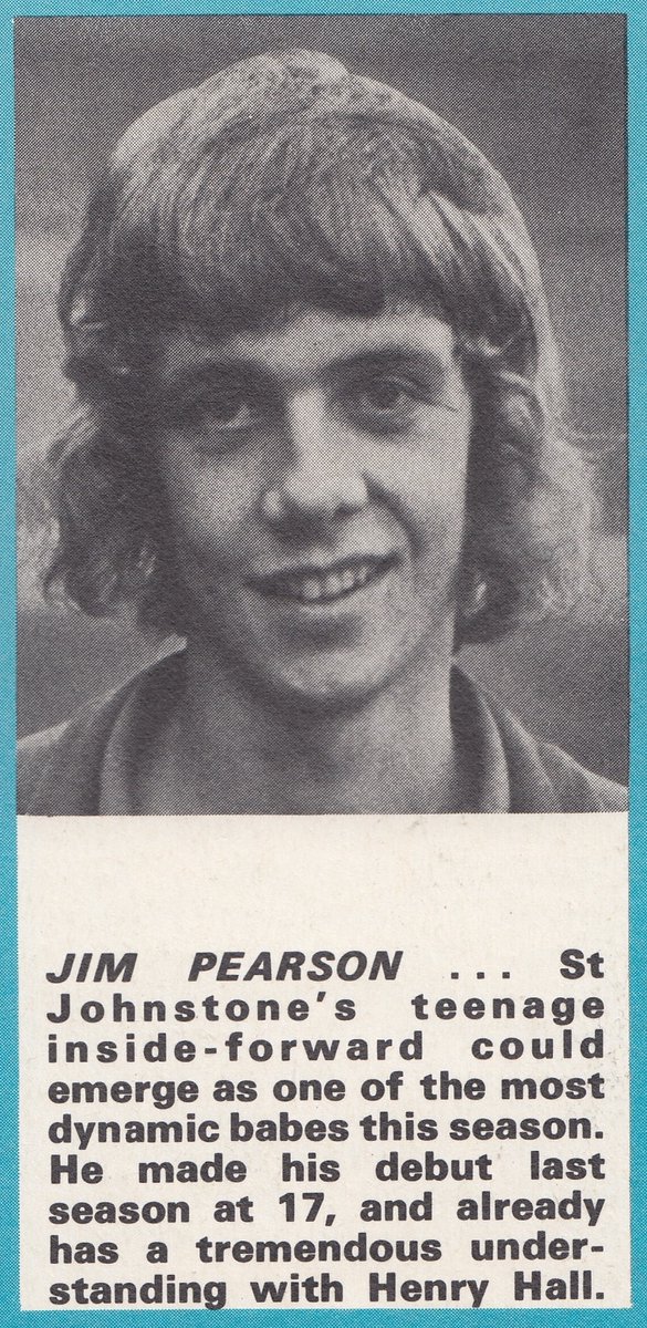 ScotsFootyCards's tweet photo. #JimPearson #StJohnstone #DailyRecord #BookOfFootball 1971 https://t.co/kFuRFVELQA