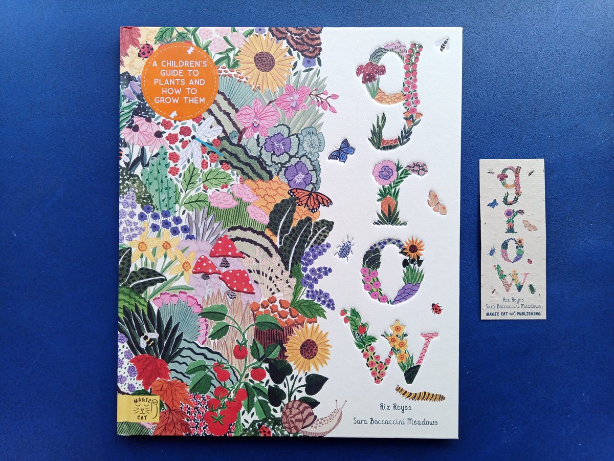 Another of our new @magiccatpublishing books this week is Grow-a beautiful guide to plants and how to grow them for children! We also have some FREE PLANTABLE BOOKMARKS to give away while stocks last! Available in store and online at bearbookshop.co.uk