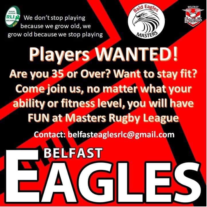 Masters Rugby League is growing in Ireland…