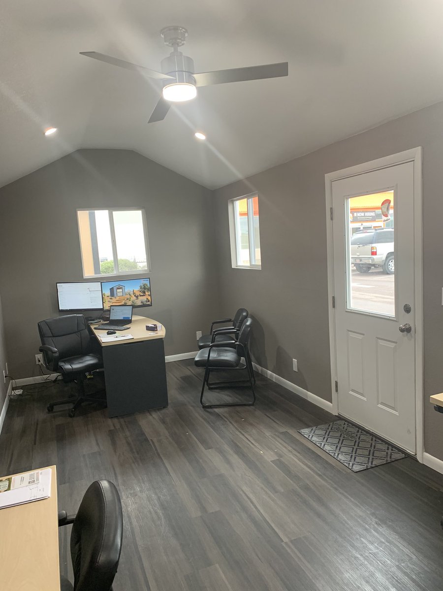 Tuff Shed does home offices!!!
