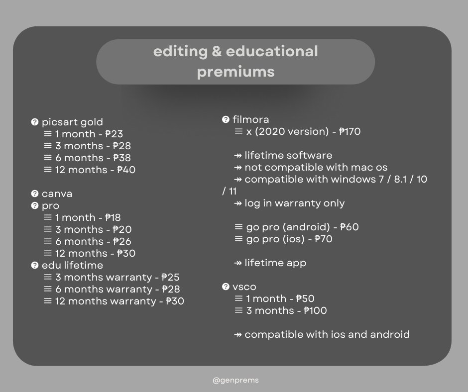 genprems's tweet photo. — pricelist (1/4) https://t.co/RoJ9cyfPee