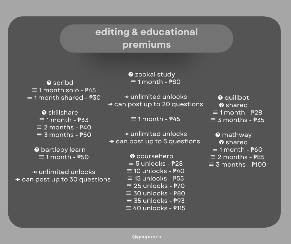 genprems's tweet photo. — pricelist (1/4) https://t.co/RoJ9cyfPee