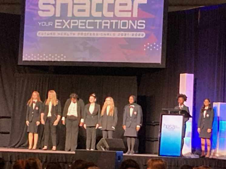 wcsFvHSccte's tweet photo. Great job to our HOSA members this week at their annual state convention. Caitlin Kerwin 5th in the state for the personal care contest. https://t.co/YgULO5fljE
