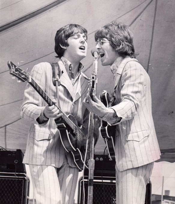Paul and George,  Cincinnati 1966
The #Beatles