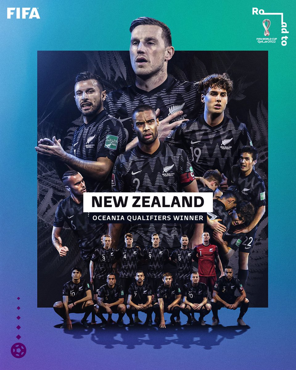 🇳🇿👏 Congrats <a href="/NZ_Football/">New Zealand Football 🇳🇿</a>! 

Next stop: Intercontinental Play-off!

#WCQ | #WorldCup | <a href="/OFCfootball/">Oceania Football Confederation</a>