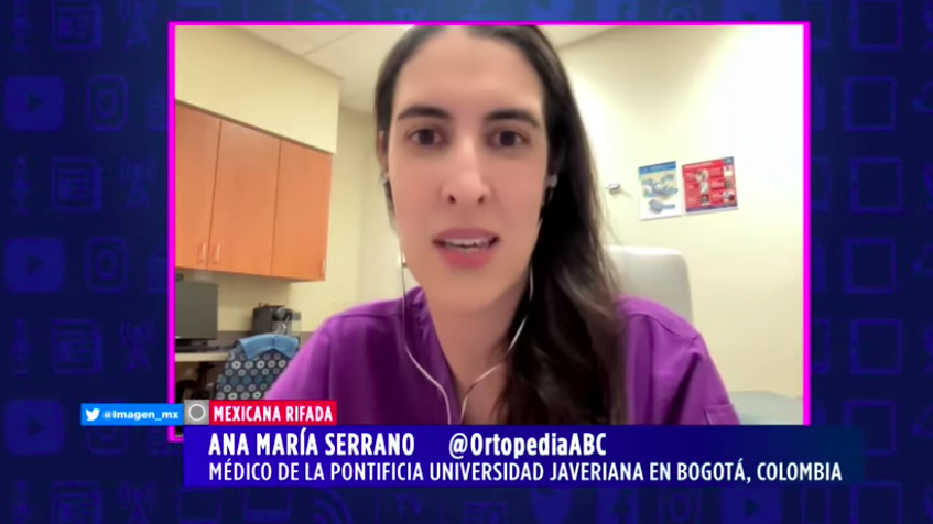qtf's tweet photo. Nuestra #MexicanaRifada es la Dra. Ana María Serrano,  primera mujer jefa de residentes de ortopedia en el Centro Médico ABC. 
#AlAireQTF https://t.co/XOdBkTGMLE
