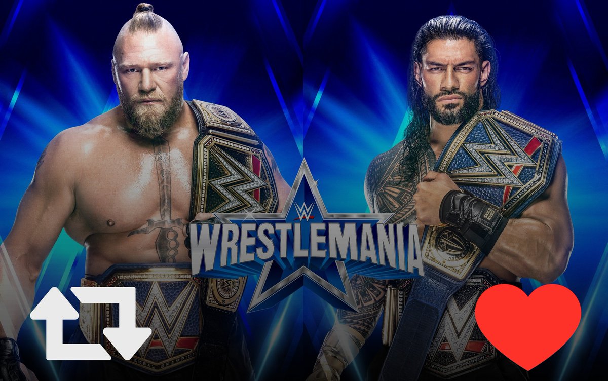 LeTempleDuCatch's tweet photo. Qui sera champion de la WWE et champion Universel après #WrestleMania selon-vous ? 

#TeamBrock ou #TeamRoman ? 👀

Brock Lesnar : Retweet 🔁
Roman Reigns : Like ❤️ https://t.co/9zwaSxaGDI