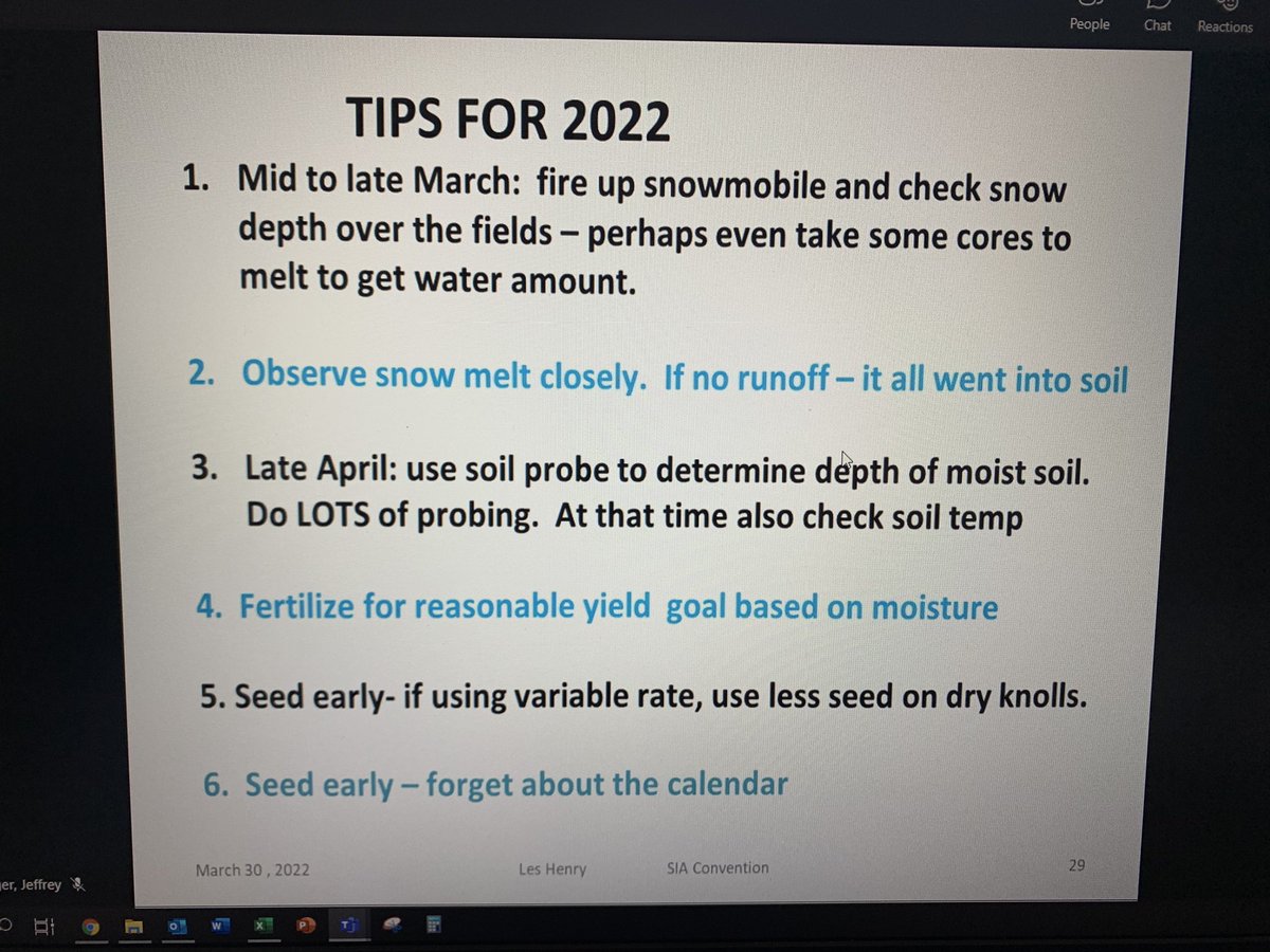 FE_SPrairies's tweet photo. Currently attending the 2022 SIA Convention. Highlight so far has been Les Henry’s talk on soil moisture conditions and his tips for the 2022 season. Huge opportunity for VR seed. We use the same principles at @farmers_edge for VR seeding cereals. #FEagronomy https://t.co/ZdjURcrB7n
