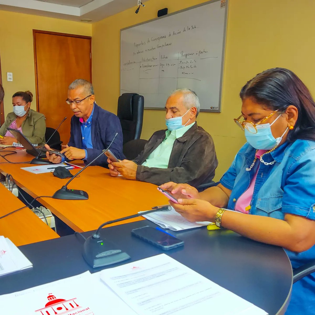 Indigenas_AN's tweet photo. 30MAR| Se realizó la Reunión Ordinaria de la Comisión Permanente de Pueblos Indígenas de la AN, orientada por la Primera Vicepresidenta, Diputada Nicia Maldonado.
Seguimos avanzando desde esta instancia legislativa en pro de los derechos de nuestros Pueblos Originarios. https://t.co/Ufk6pvJz1g