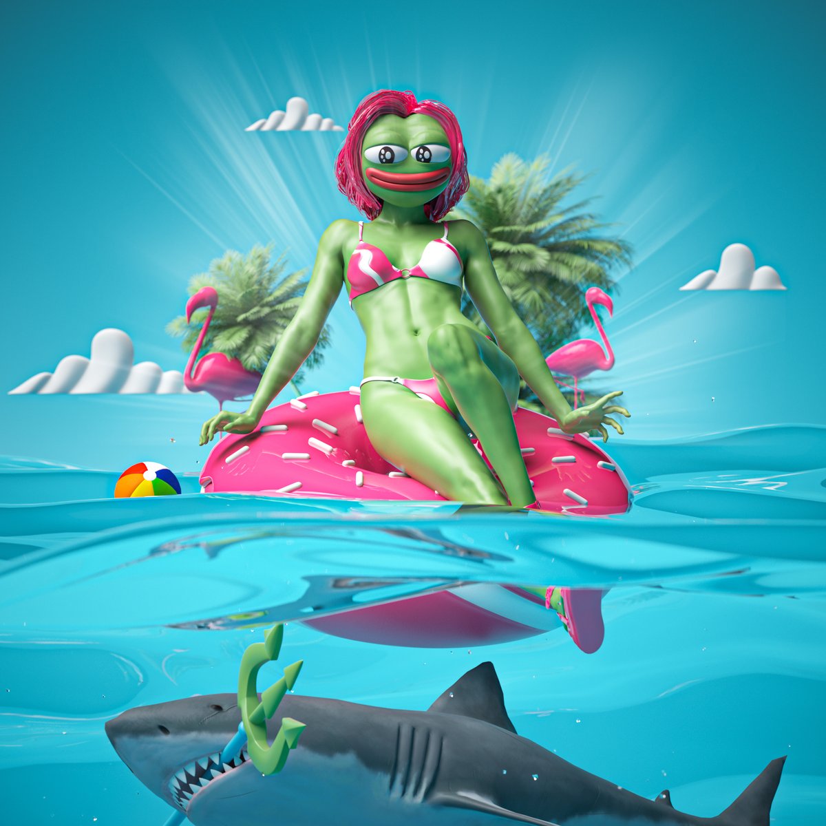 🏖 Every time I slip into the ocean, it’s like going home. 
🌊 Serenity by <a href="/thecgritual/">Ritual❌👄❌</a> ⇄ @dontbesovasya