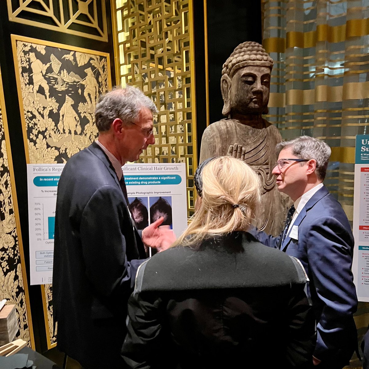 Last week, we hosted world leaders in #dermatology and #hairloss at #AAD2022 in Boston. We were honored to lead discussions on advancing innovative solutions for #alopecia and look forward to continuing the valuable information exchange