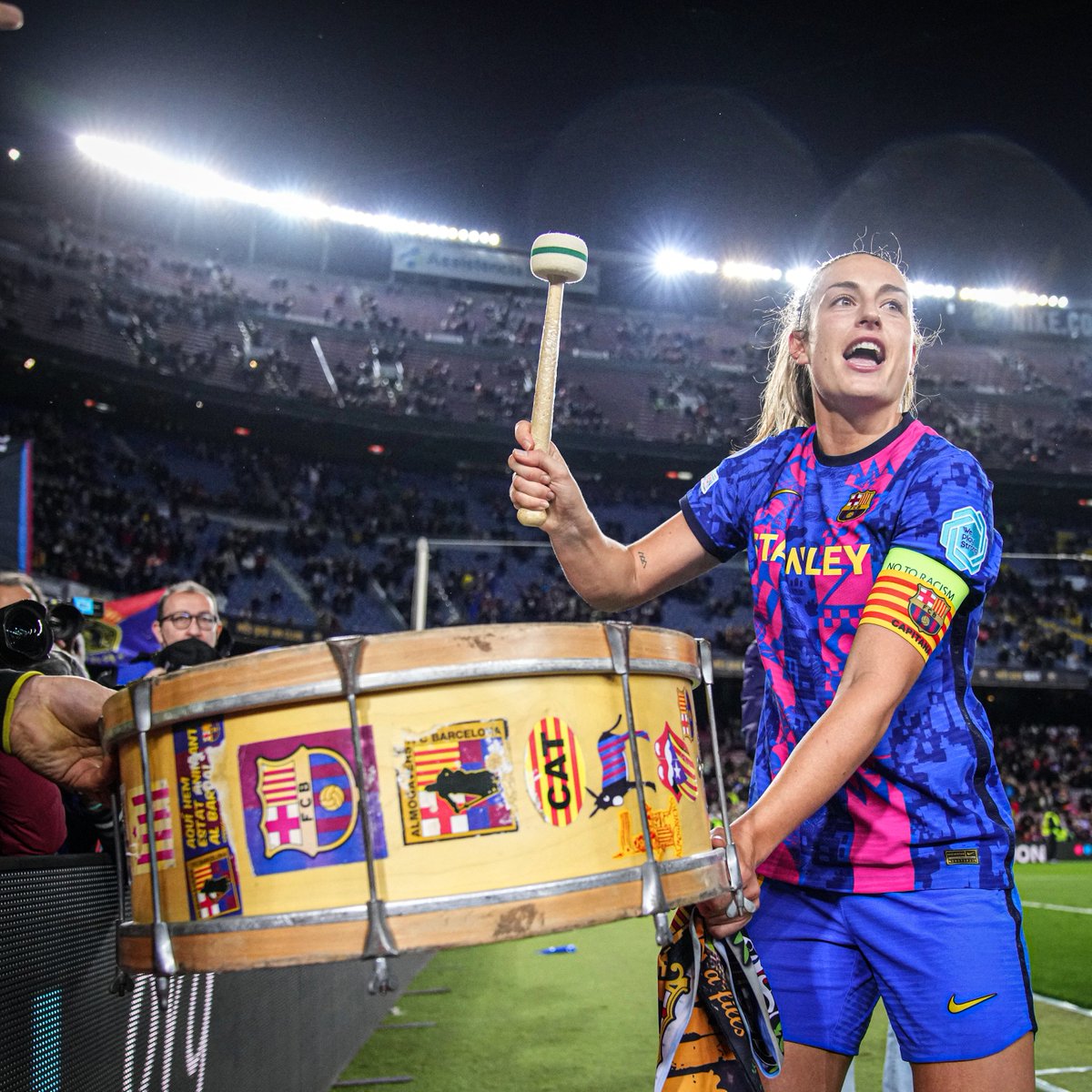 GOAL on Twitter: 'History maker. Don't stop banging the drum for women's  football 🥁 https://t.co/izCU5b1s6K' / Twitter