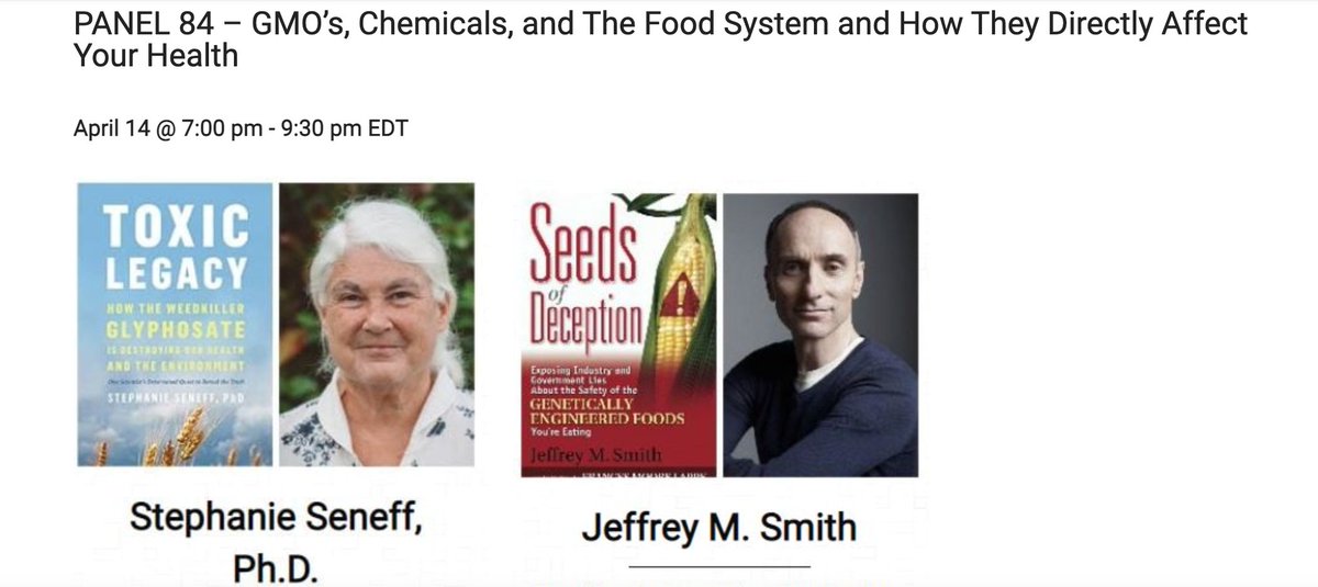 SensitiveCanary's tweet photo. I will be speaking at The Real Truth About Health Conference on a special panel about #GMO's, #toxicchemicals, and our #healthandwellness The event is free and open to everyone. https://t.co/4Rbq0aP0if https://t.co/i2XKR2jy3R