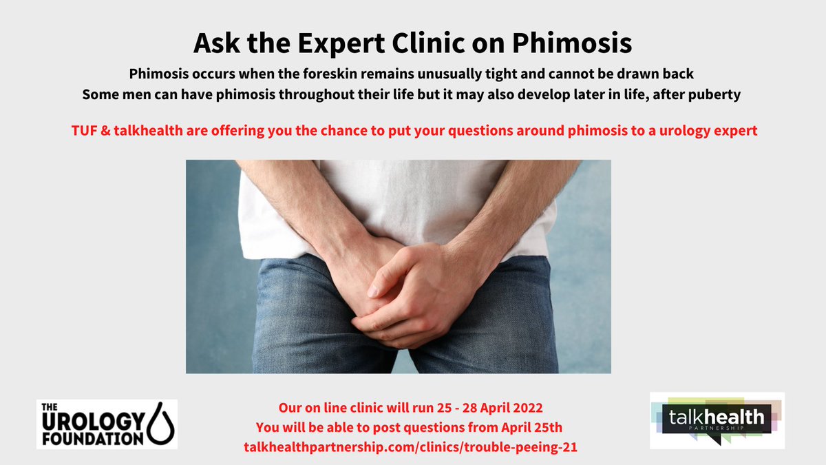 TUF_tweets's tweet photo. #TUF #talkhealth #phimosis #asktheexpert #doyouhavequestions #urologyhealth #urology https://t.co/arBKPIsC47