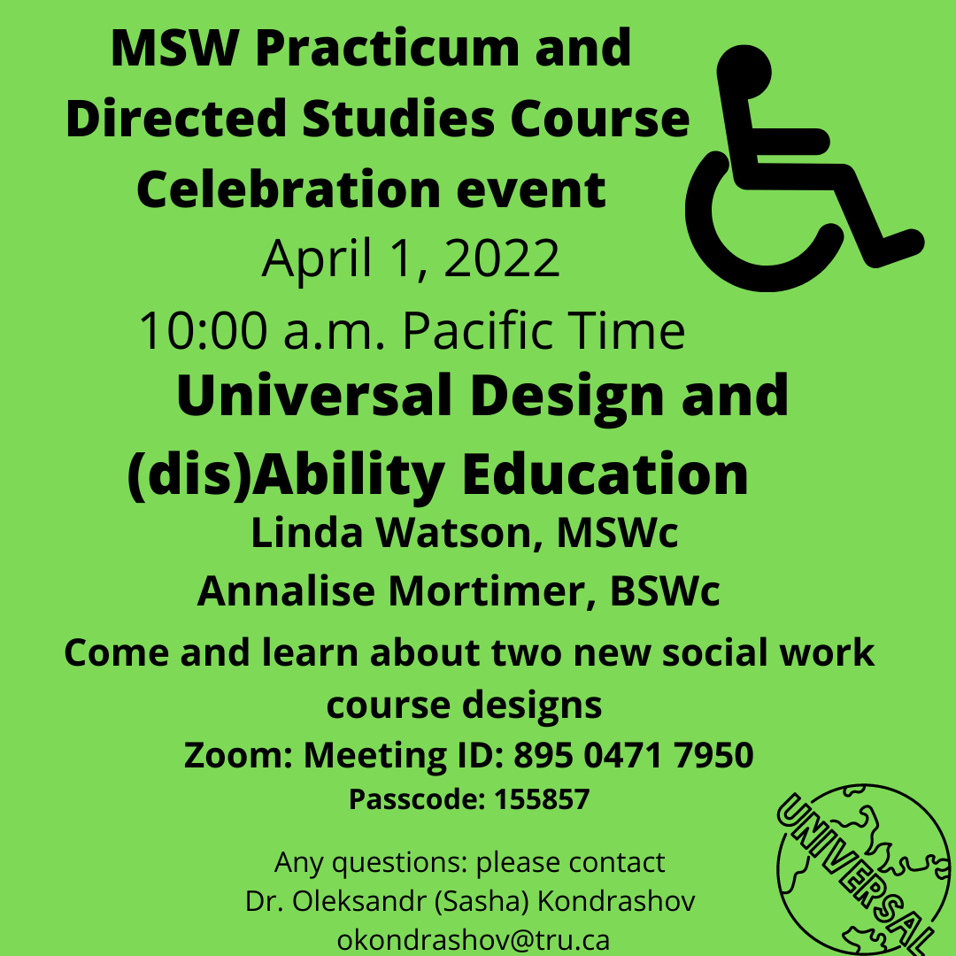 EMPRsocialwork's tweet photo. Course materials for both courses will be soon posted on the https://t.co/zi1HqRvsVJ website to enhance future student learning and promote accessibility of social work education globally. See you on Friday on Zoom to celebrate Annalise's and Linda's learning. https://t.co/yrCPivASwM