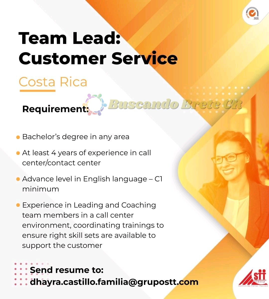 BreteBuscando's tweet photo. ☎️👩‍💼👨‍💼🎧
ASISTENTES y SERVICIO AL CLIENTE . 

55 Ofertas de empleo hoy 30/03/2022. 

#compartiresgratis #EmpleoCR #TrabajoCR #buscandobrete

Vea todas las ofertas publicadas hoy en el siguiente enlace: 👉

https://t.co/1C9jFoYkGU https://t.co/16sgRw7VXf