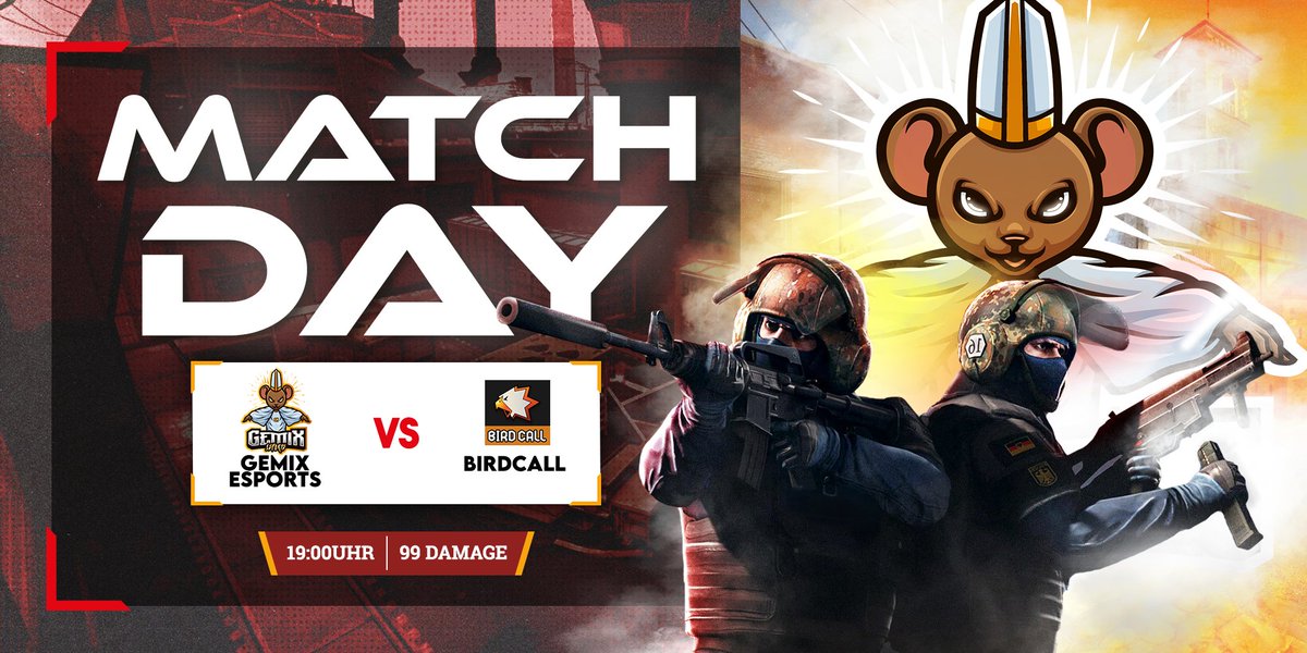 GemiXeSports's tweet photo. Morgen steht das nächste Spiel gegen #Birdcall an.

Es wird auf jeden Fall ein sehr spannendes Spiel sein, seid also unbedingt dabei!🔥

🏆@99DAMAGEde
🎮Mainteam
⚔️#Birdcall
📅31.03. - 19:00Uhr

[#GemiXeSports #CSGO #99Damage] https://t.co/7lnPOyWY4Z