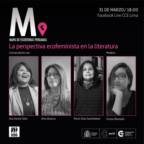pavese's tweet photo. Ana Varela es una poeta loretana con un amplio reconocimiento nacional e internacional (ganó el Copé 1991) y Dina Ananco, una escritora awajún-wampis con una poesía potente sobre la naturaleza. Es un lujo compartir con ellas y con Ursula Alvarado esta mesa. Mañana⬇️ https://t.co/lPGN8B4BMq