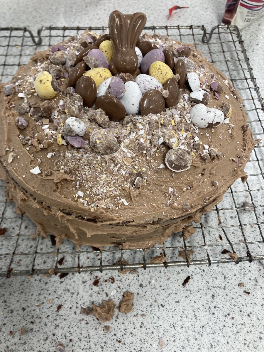 WaltonFood's tweet photo. Year 10 Easter cakes https://t.co/9vQehSDY2b