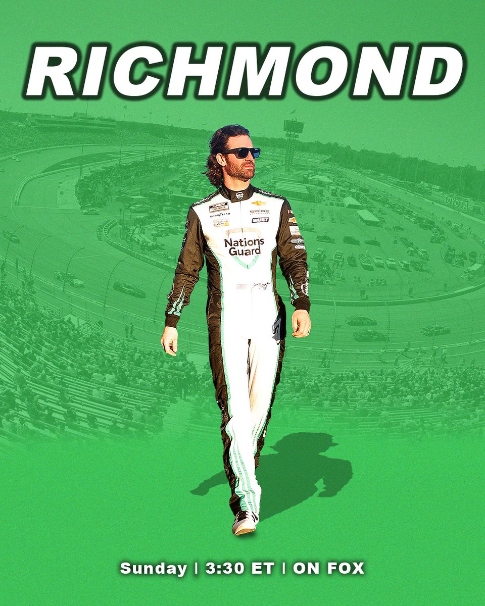 CoreyLaJoie's tweet image. Ready to bounce back!

📍 @RichmondRaceway 
⏰ Sunday, 3:30 ET
📺 FOX

#ToyotaOwners400