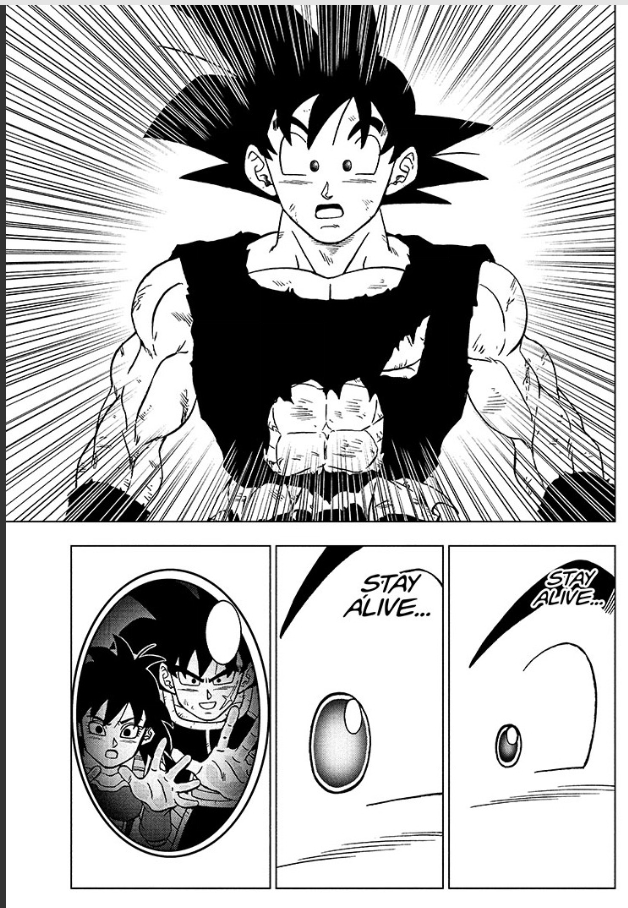 The Dragon Ball Super storyline is just intent on giving Goku PTSD eh? 