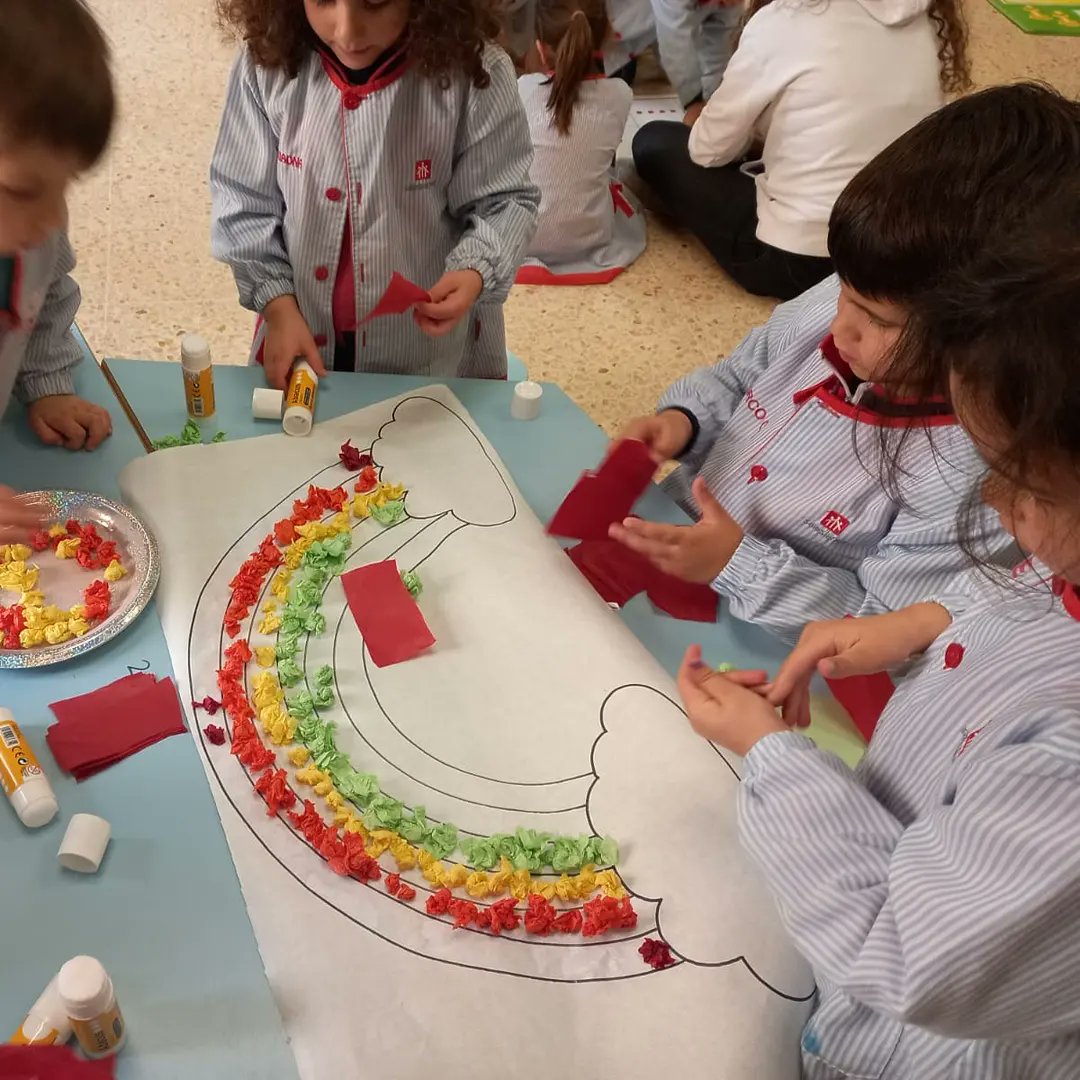 salesianosHUESC's tweet photo. 2EI Rincones con temática de primavera 🌸🌼💠
Escritura libre de bichitos🦋🐝🕷🐛 , Bee Bot de primavera y en plástica trabajo para el mural 🌈
#educacióninfantil
#rinconesinfantil
#primavera
#beetbot https://t.co/WYkfPuoJGG