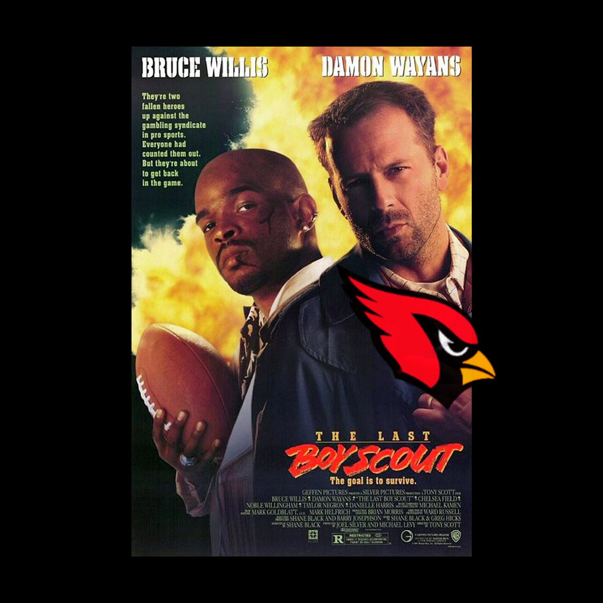 callcentertv's tweet photo. @PHNX_Cardinals The Last Boy Scout 😎👍🏾 https://t.co/h3Ft87EUs3