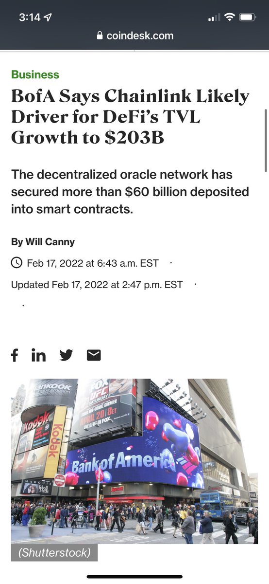 SooperInvestor's tweet photo. Bank of America, Citibank, SWIFT payment, and Barclay all know Chainlink and respect the innovation coming. Link marines, you ready? Retweet and share with our dog coin holders out there 🐸😎 #chainlink #link $Link #cryptocurrency https://t.co/AZijCxPayM
