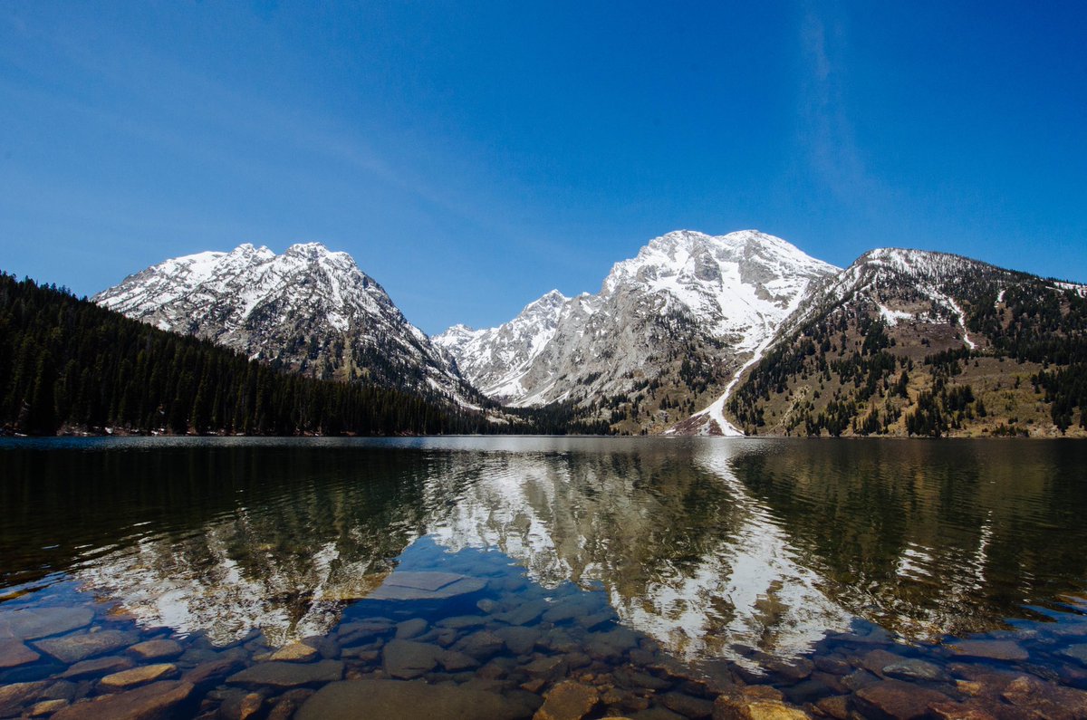 jbonney2's tweet photo. @BrazenBackpack Leigh Lake in Grand Teton is a great one for families/kids. Easy terrain, lake access, killer views. https://t.co/lscpNlAqEX