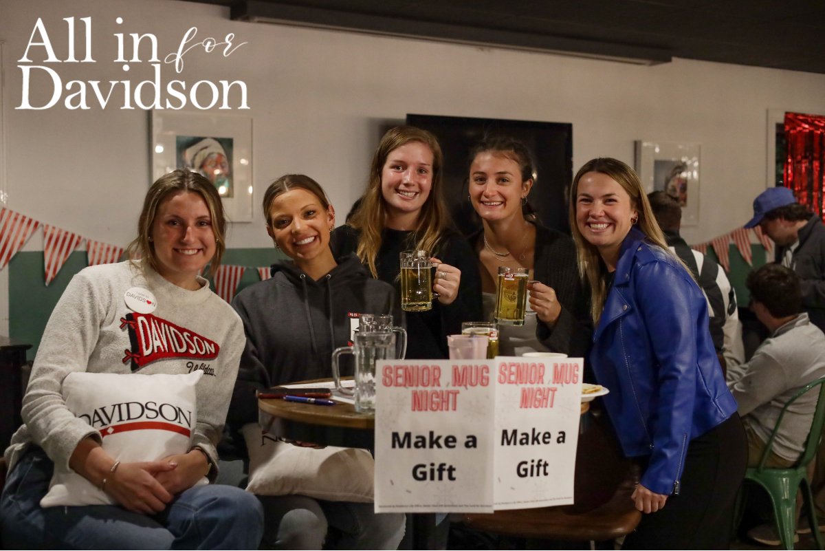 DavidsonCollege's tweet photo. Why are you #AllinforDavidson? Scholarships, athletics, the arts, research, internships? Put your gift where your passion lies, and support current Wildcats today: https://t.co/rXh859eMY3 https://t.co/xc54sJ0E8i