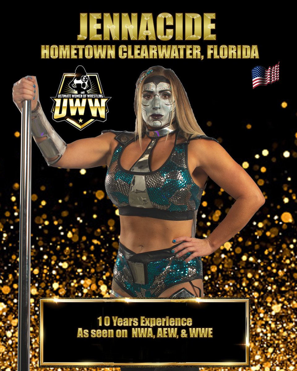 OWOnlyWrestlers's tweet photo. It was just announced that JENNACIDE will face LEI'D TAPA at the Inaugural Ultimate Women Of Wrestling Event Saturday May 21, 2022, at the Iconic Sahara Las Vegas on the Las Vegas Strip.
#uww #womenswrestling #femalewrestling #jennacide #LeiDTapa https://t.co/ZFtmnyhxsD