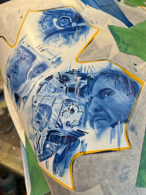 darrigoart's tweet photo. Up next! @mapleleafs @Cujo @doug_gilmour93 #motorcycletank ....... https://t.co/uaOFiDTn1g