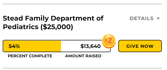UIowaPeds's tweet photo. Holy moly! Our match fund just went up an additional $10k! 😮 Thank you to all of our donors who are helping us make this match opportunity for #PDMD a reality!! #1DayForIowa https://t.co/xp79nUMmPy