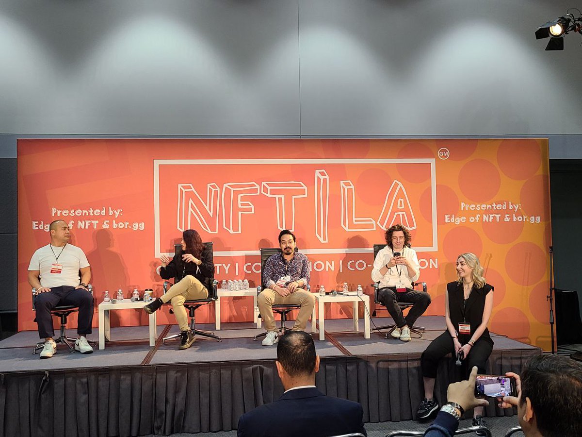mpost_io's tweet photo. #NFTLA Day 2. MixMob Presents: Trends in Play-to-Earn-Gaming...What's Next?

🌕Guilds - human resource for #P2E gaming of the future

🛣️People expect you to come out with a #AAA game in 3 months, but it takes years and millions.

@medvedevs @MixMobOrigin @PIF_DAO @quest_satoshi https://t.co/oYn5Y0nFSF