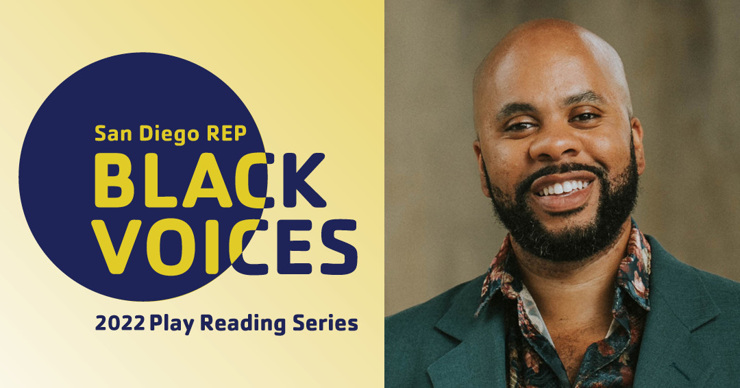 BACKING TRACK by R. Eric Thomas (pictured) will be read online on Monday, Apr 18th as our final feature in this year's Black Voices Reading Series. Join us for an in-person watch party on the same day to celebrate the festival. sdrep.org/blackvoices