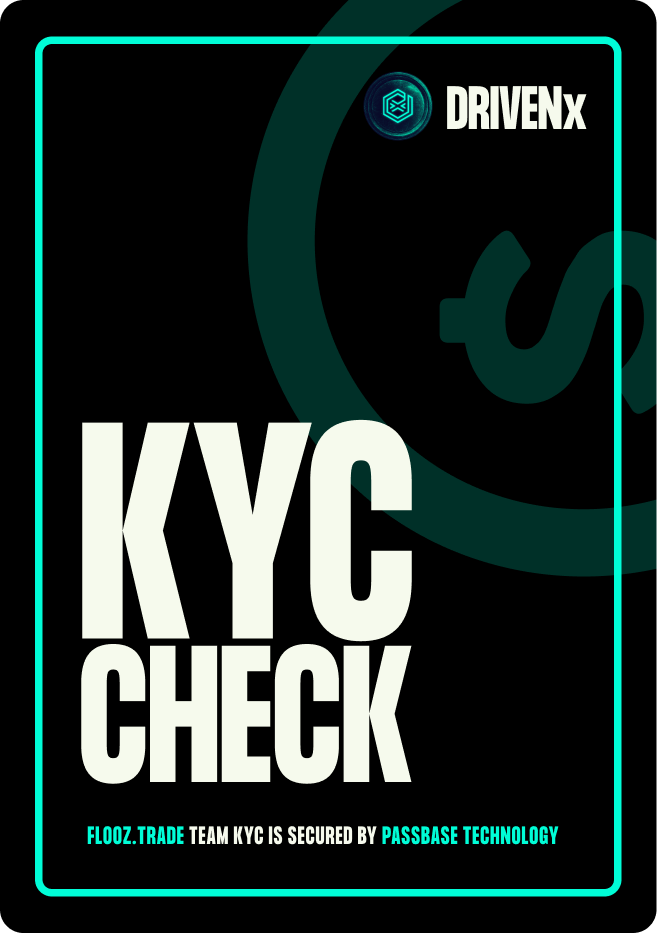 DRIVENecosystem's tweet photo. Our team has completed another KYC verification through @flooz_inc!🛡

We always care about our community's faith in us, and security is always our top priority.🥂

#DRIVENecosystem #DRIVENx #BSC #BNB https://t.co/GRtoSdMd5Z